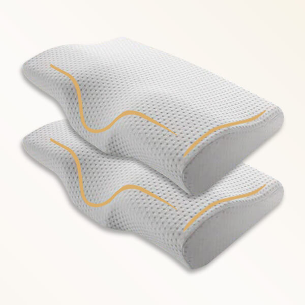 Kit com 2x Travesseiros Cervical Ergo OrtoGold® :)